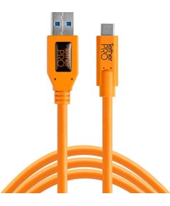 Tether Tools кабель USB - USB-C 4.6 м, оранжевый