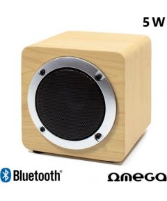 Omega Bluetooth колонка V4.2 Wooden OG60W (44154)