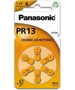 Panasonic батарейка для слухового аппарата PR13L/6DC