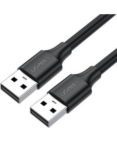 USB 2.0 M-M UGREEN cable US102, 2m (black)