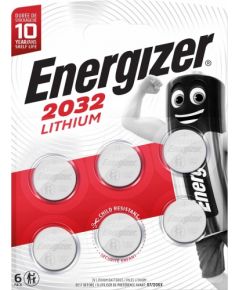 SPECIALIZED ENERGIZER BATTERIES CR2032 6 PIECES NEW