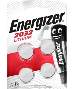 ENERGIZER SPECIALTY CR2032 3V BATTERIES 4 PIECES