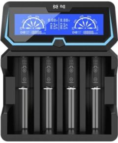 XTAR X4 battery charger to Li-ion 18650