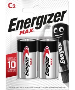 BATTERY ENERGIZER MAX C LR14. 2 pcs. ECO package