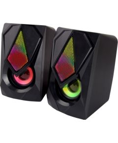 Esperanza EGS102 Speakers 2.0 USB LED 5 W Black