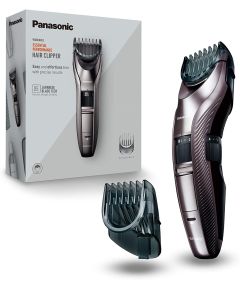 Panasonic Hair clipper ER-GC63-H503 Operating time (max) 40 min, Number of length steps 39, Step precise 0.5 mm, Built-in rechargeable battery, Black, Cordless or corded