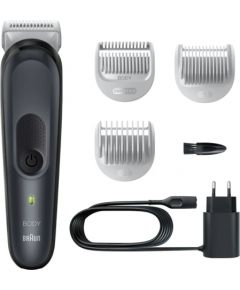 Braun BG3340 Black/Grey Matu, bārdas trimmeris