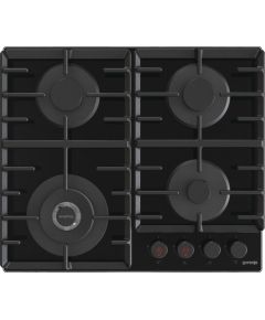 Gorenje GKTW642SYB gāzes virsma 60cm iebūvējama