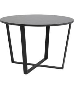 Ēdamistabas galds AMBLE D110xH75cm, marmora melns