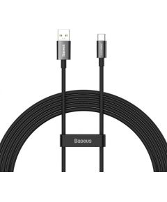 Baseus Superior Series Cable USB to USB-C, 65W, PD, 2m (black)