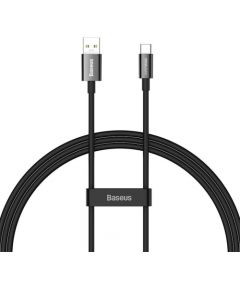 Baseus Superior Series Cable USB to USB-C, 65W, PD, 1m (black)