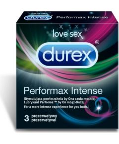 Durex Performax Intense Ribbed & dotted 3 pc(s)