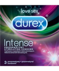 Durex Intense Ribbed & dotted 3 pc(s)