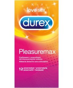 Durex Pleasuremax Ribbed & dotted 12 pc(s)