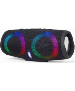 Skaļrunis Gembird Bluetooth LED Speaker Black