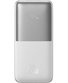 Powerbank Baseus Bipow Pro 10000mAh, 2xUSB, USB-C, 20W (white)