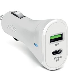 Unknown Car Charger USB 2.1A Type-C 20W By SBS White