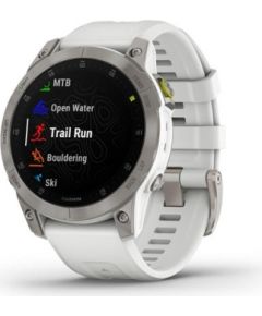 Garmin epix™ (Gen 2) Sapphire White Titanium Sporta pulkstenis