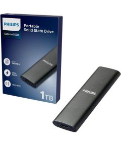 Philips External SSD 1TB Ultra speed Space grey