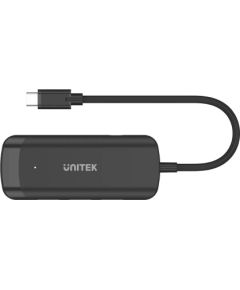 Unitek H1110B active hub USB-C, 3 X USB-A 3.1, HDMI 4K30HZ