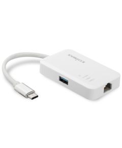 Edimax EU-4308 USB-C to 3-Port USB 3.0 Gigabit Ethernet Hub