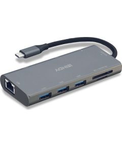 I/O DOCKING STATION USB3.2/HDMI//RJ45/VGA 43278 LINDY