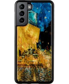 iKins case for Samsung Galaxy S21+ cafe terrace black