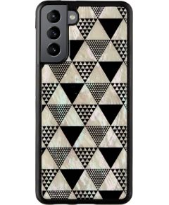 iKins case for Samsung Galaxy S21+ pyramid black