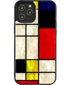 iKins case for Apple iPhone 12 Pro Max mondrian black