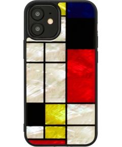 iKins case for Apple iPhone 12 mini mondrian black