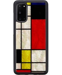 iKins case for Samsung Galaxy S20 mondrian black