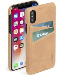 Krusell Sunne 2 Card Cover Apple iPhone XS Max vintage nude