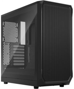 Fractal Design Focus 2  Black TG Clear Tint, Midi Tower, Power supply included No