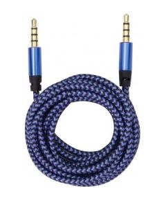 Sbox AUX Cable 3.5mm to 3.5mm fruity blue 3535-1.5BL