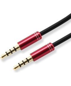 Sbox AUX Cable 3.5mm to 3.5mm strawberry red 3535-1.5R