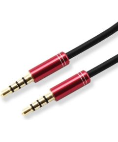 Sbox AUX Cable 3.5mm to 3.5mm strawberry red 3535-1.5R