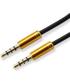 Sbox AUX Cable 3.5mm to 3.5mm golden kiwi gold 3535-1.5G