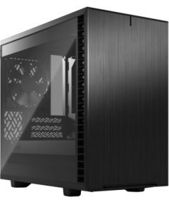 Fractal Design Define 7 Nano Black TG Light Tint, Mini ITX,  Mini-DTX, Power supply included No