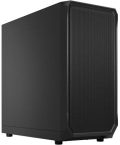 Fractal Design Focus 2 Black Solid, Midi Tower, Power supply included No