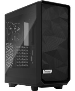 Fractal Design Meshify 2 Compact Lite  Black TG Light tint, Mid-Tower, Power supply included No