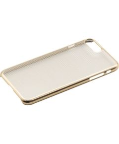 Tellur Cover Hard Case for iPhone 7 Plus Horizontal Stripes gold