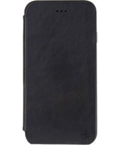 Tellur Book case Slim Genuine Leather for iPhone 7 Plus deep black