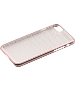 Tellur Cover Hard Case for iPhone 7 Horizontal Stripes rose