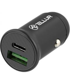 Tellur Car Charger PD60W QC30W FCC7 black