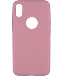 Tellur Cover Slim Synthetic Leather for iPhone X/XS pink