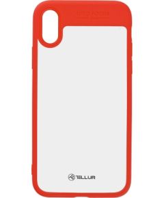 Tellur Cover Hybrid Matt Bumper for iPhone X/XS red