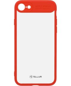 Tellur Cover Hybrid Matt Bumper for iPhone 8 red