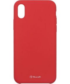 Tellur Cover Liquide Silicone for iPhone XS red