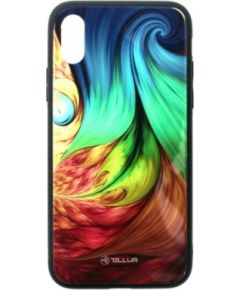 Tellur Cover Glass print for iPhone XS mesmeric