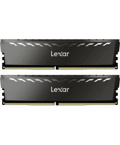 Lexar® THOR 32GB Kit (16GB x 2) DDR4 3200Mhz UDIMM XMP Memory with heatsink. Dual pack